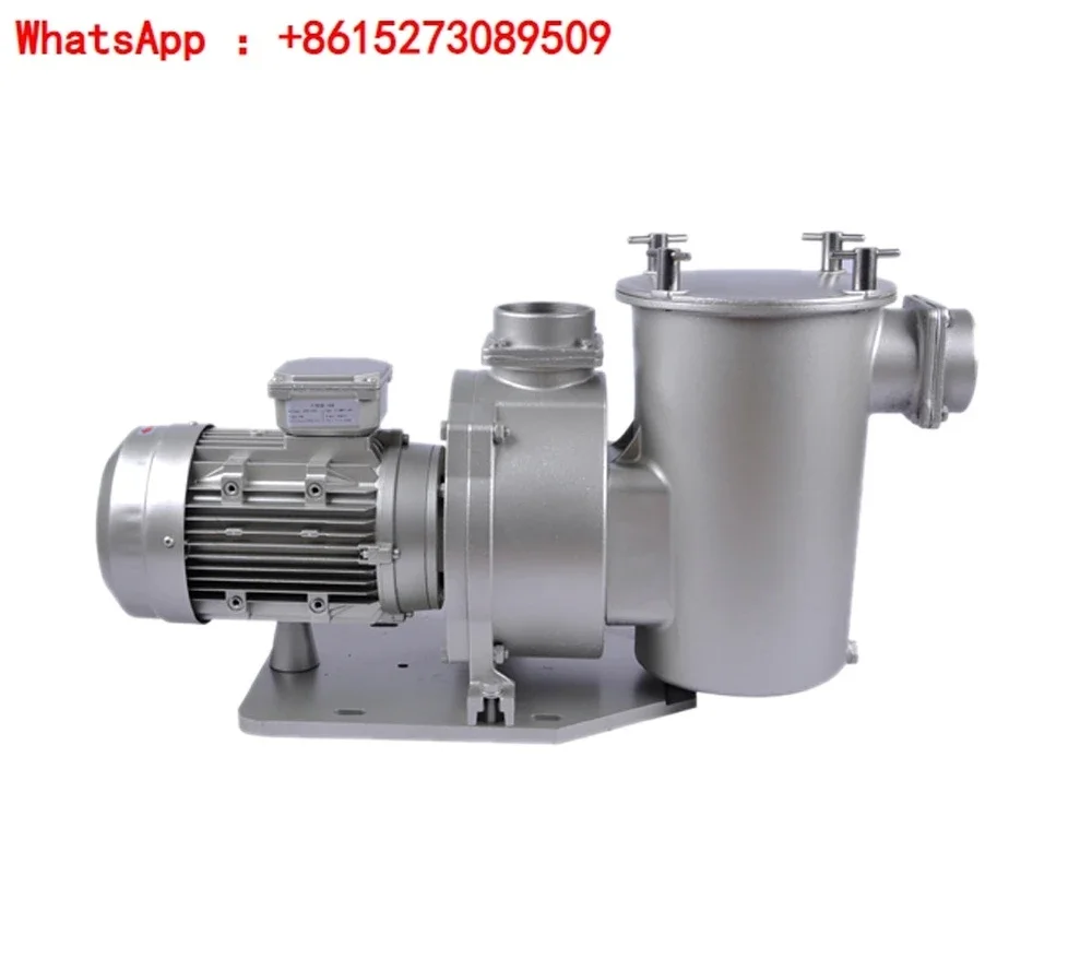 manufacturer direct sales stainless steel swimming pool water pump high flow hydrotherapy swimming pool filtration circulation