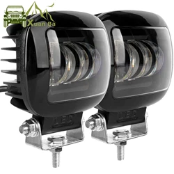 5 Inch Led Fog Lights 12V 24V Running Light For Cars Niva Lada 4x4 Accessories Off road Uaz Truck Tractor Front Flood Headlights