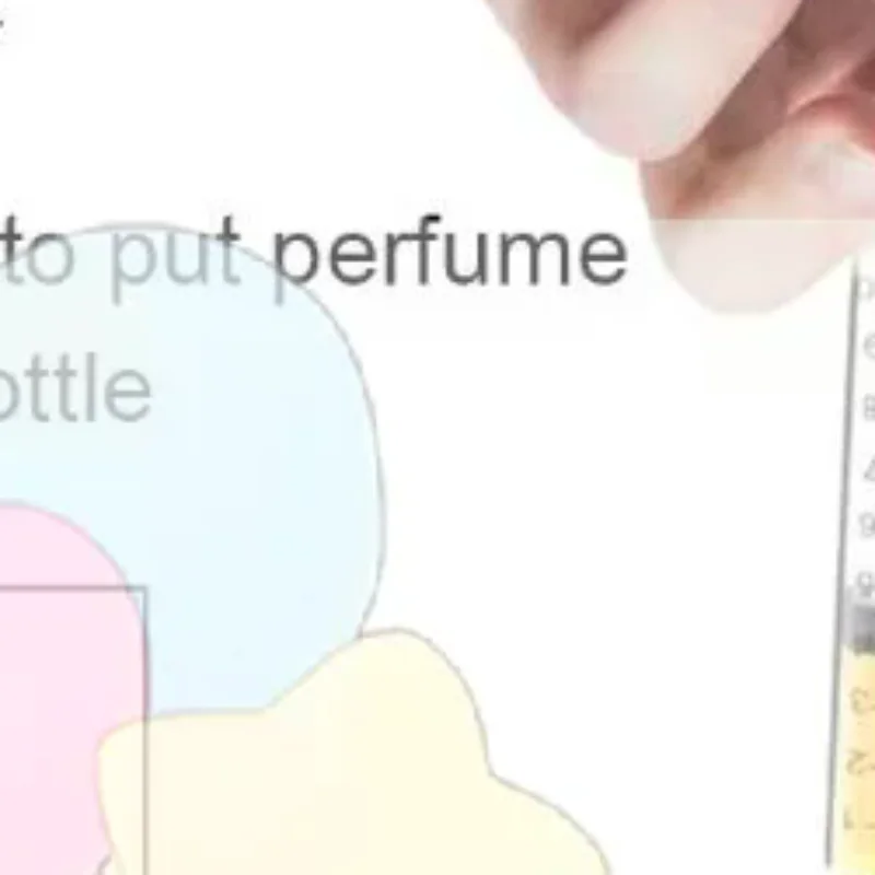 Universal Clear Syringe Perfume Dispenser Needle Conversion Head For Accurate Bottle Refilling