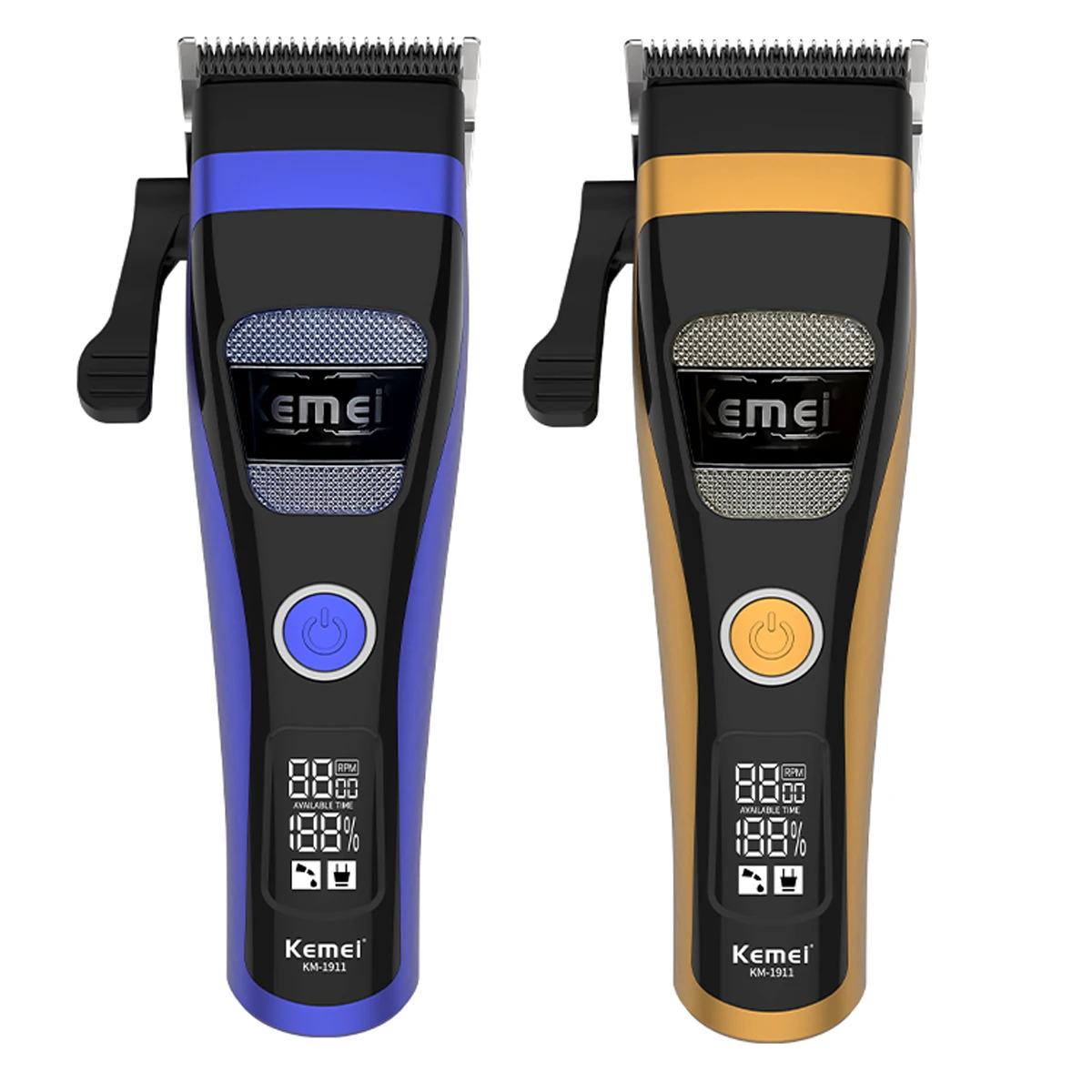 kemei-1911-clippers-barber-cheap-8800rpm-hair-cutting-machine-changer-professional-men's-hair-clipper-rechargeable