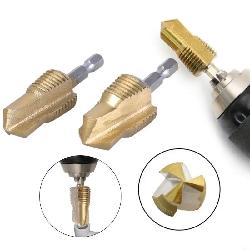 

A9LA 2 Pack Pipe Step Trill Bits Reamer Tool для ремонта и установки водопроводной трубы