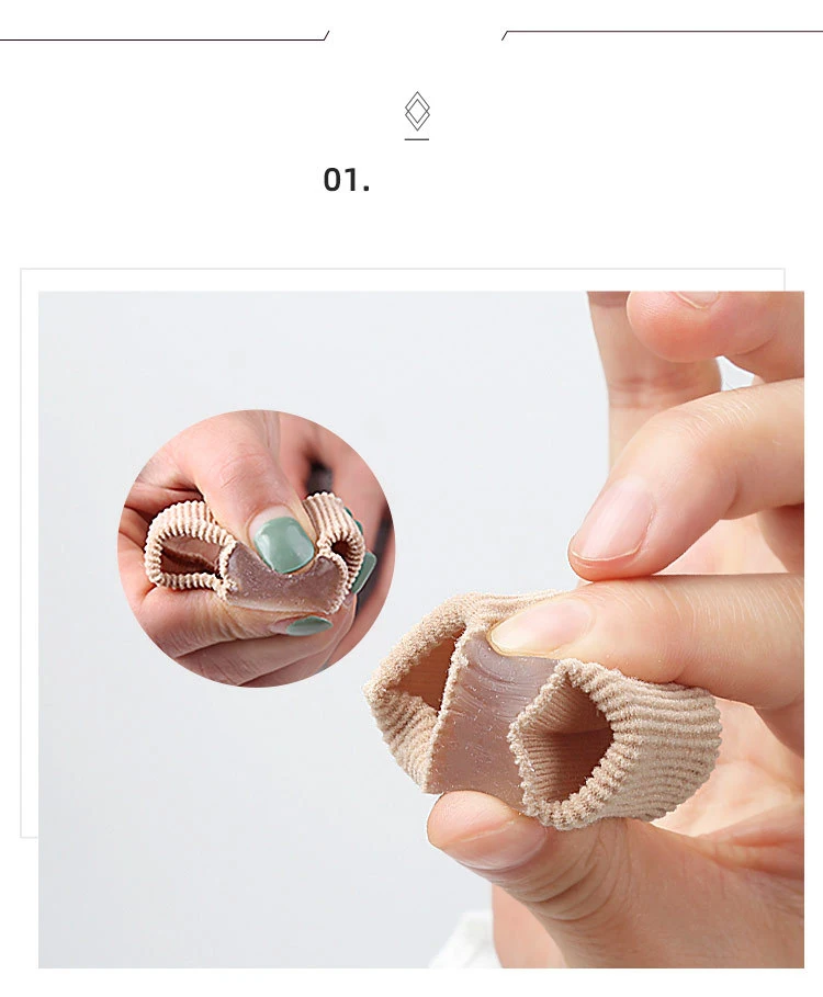 Zehenspreizer Hallux Valgus Bunion Corrector Orthesen Nacht Fußpflege Daumen Tägliches Big Bone Tool Pediküre Fußglätter – Detail 4