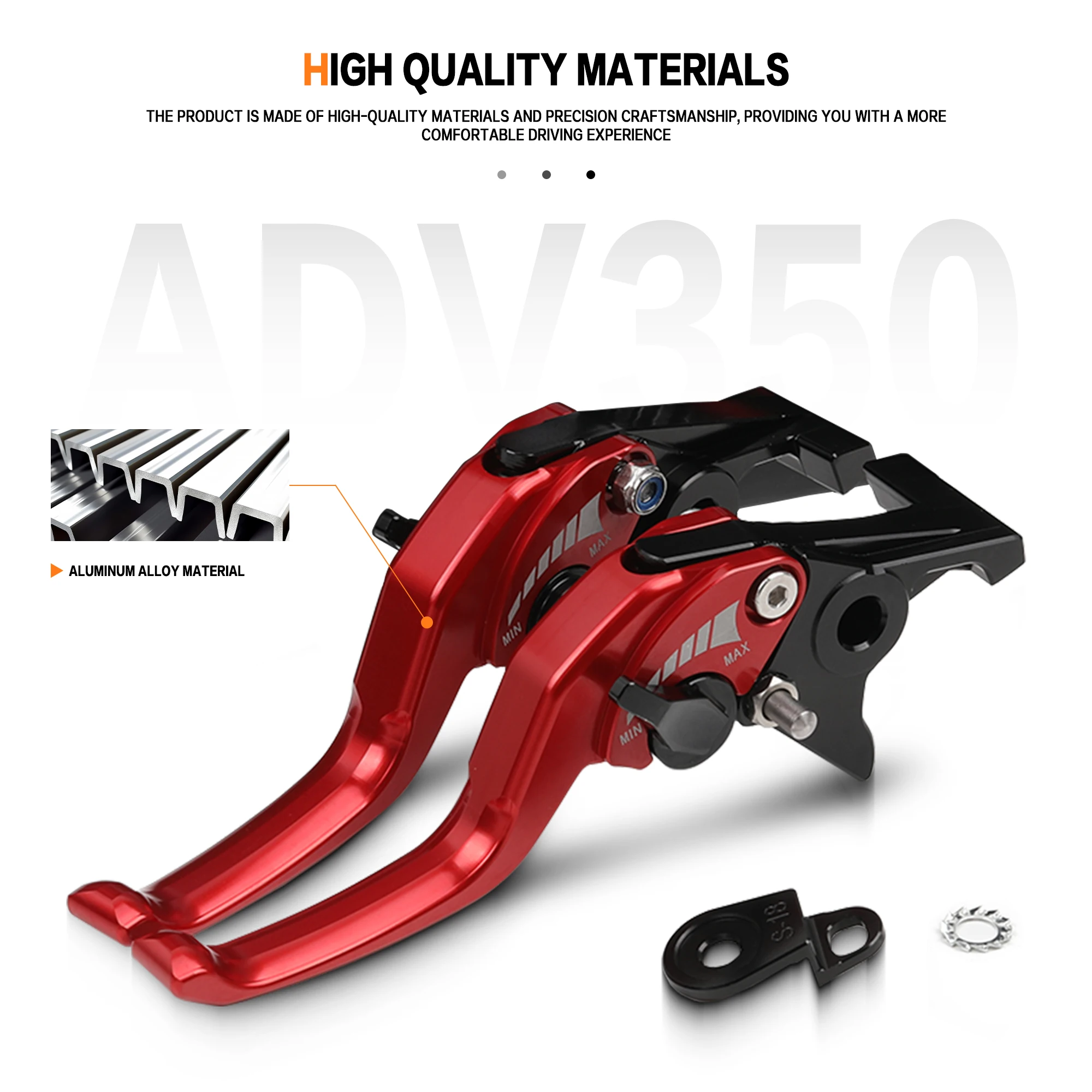 

Motorcycle RS 660 Adjustable CNC 5D aluminium Brake Clutch Levers Handle For Aprilia RS 660 2020-2025