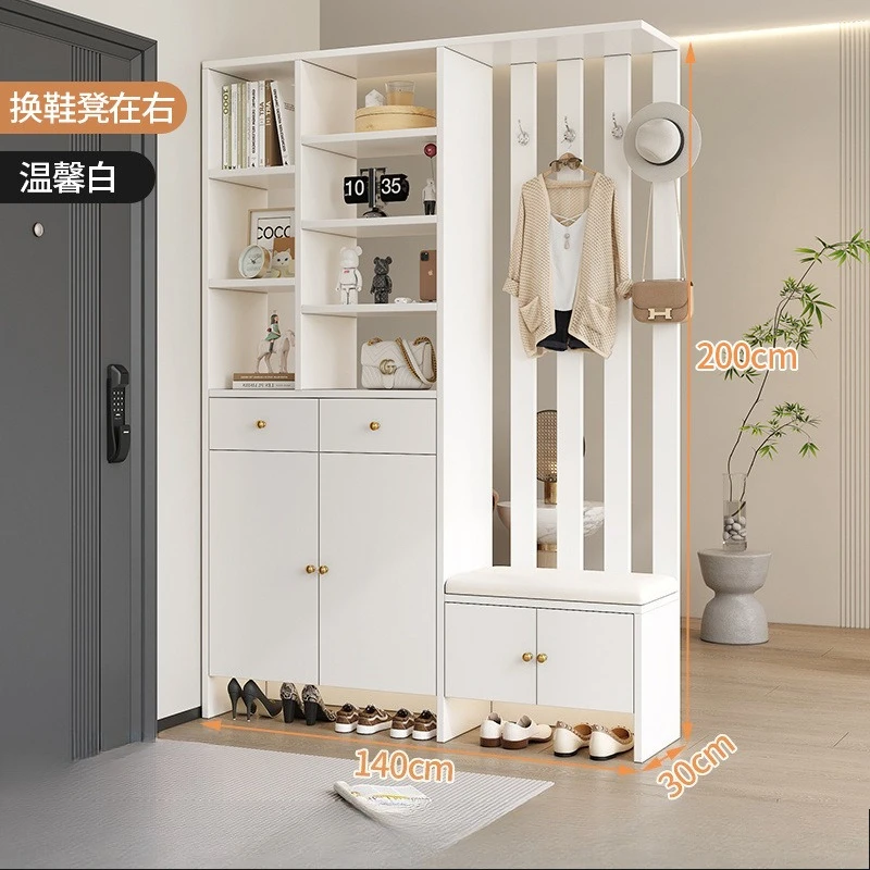 

It can be made into a light luxury partition cabinet, a shoe cabinet, an integrated sofa stool, and a combination of modern