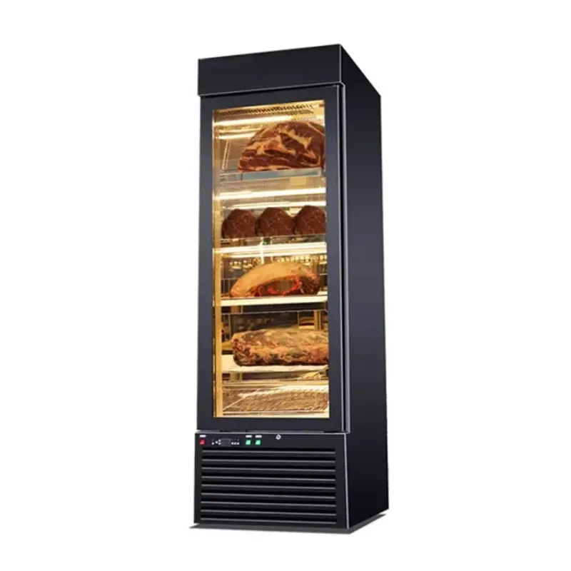 Customize Refrigerator Meat Curing Cheese Salami Fish Display Cooler Dry-aging  Beef Meat Steak Fridge Dry Age Cabinet