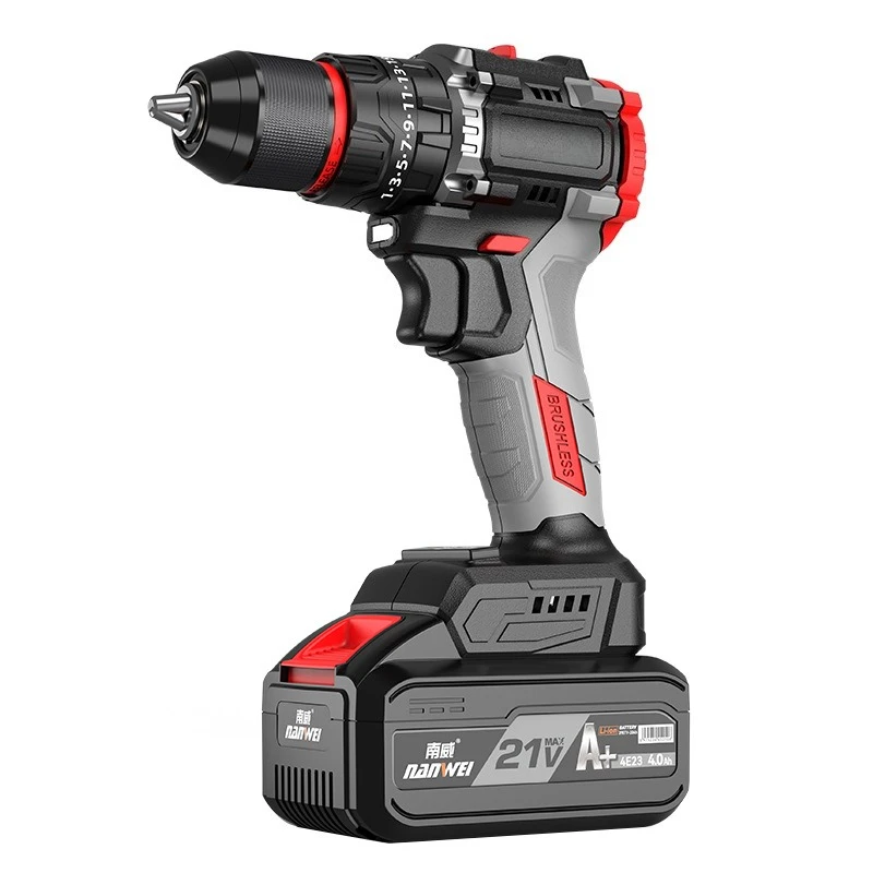 

Electric tools brushless electric drill lithium battery drill pistol drill electric screwdriver impact drill electric conversion