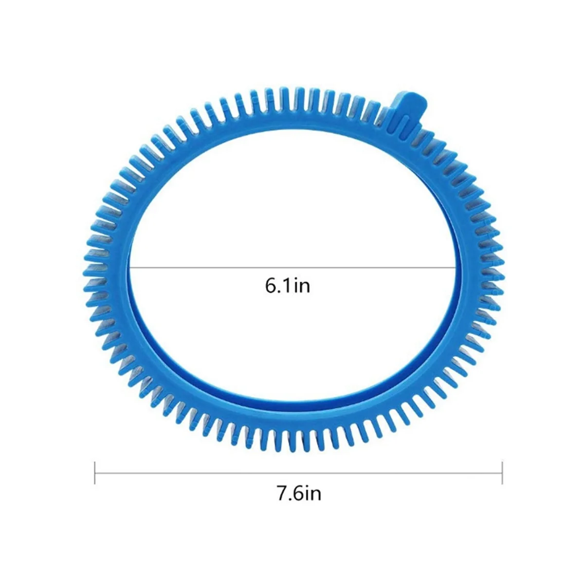 896584000-143 Pool Cleaner Front Tire Kit with Super Hump By Seentech-for Poolvergnuegen and Hayward Phoenix Cleaners