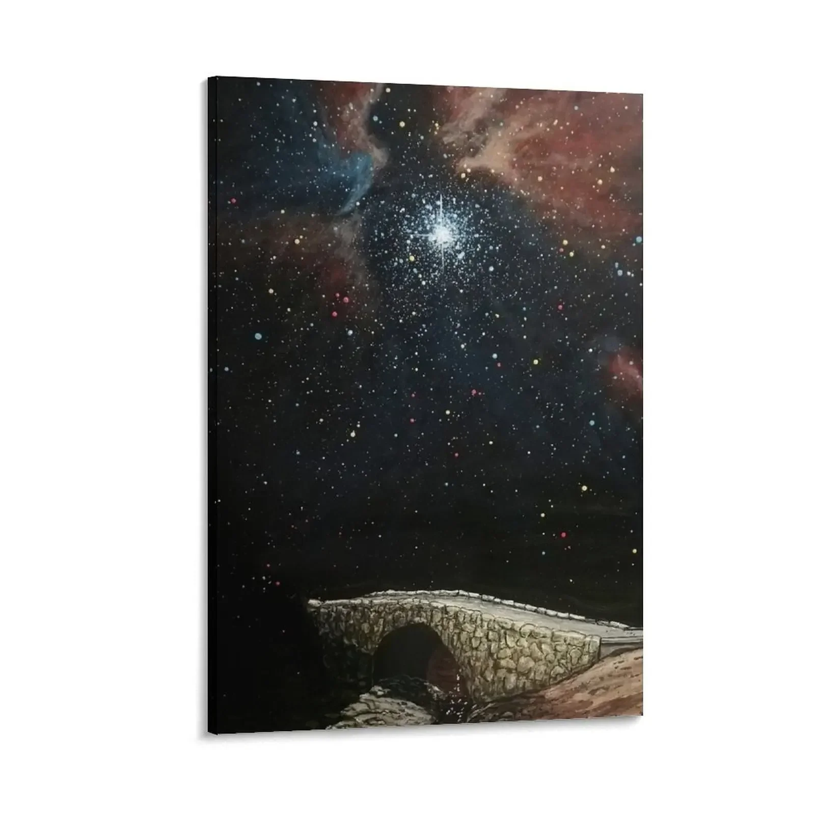 

Crossing the stream Canvas Painting anime posters Decorative picture interior paintings