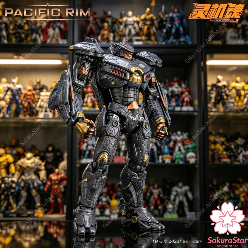 【Em Estoque】Ling Ji Soul Pacific Rim Eureka Striker Mecha Modelo de Montagem Doméstica Altamente Articulado Colecionável Presente