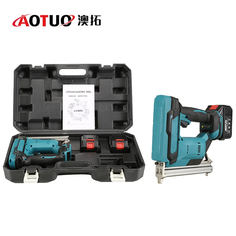 

New Lithium Battery Nail Gun, Woodworking Household DIY Wood And Plastic Nail Beater, Woodworking , Electric