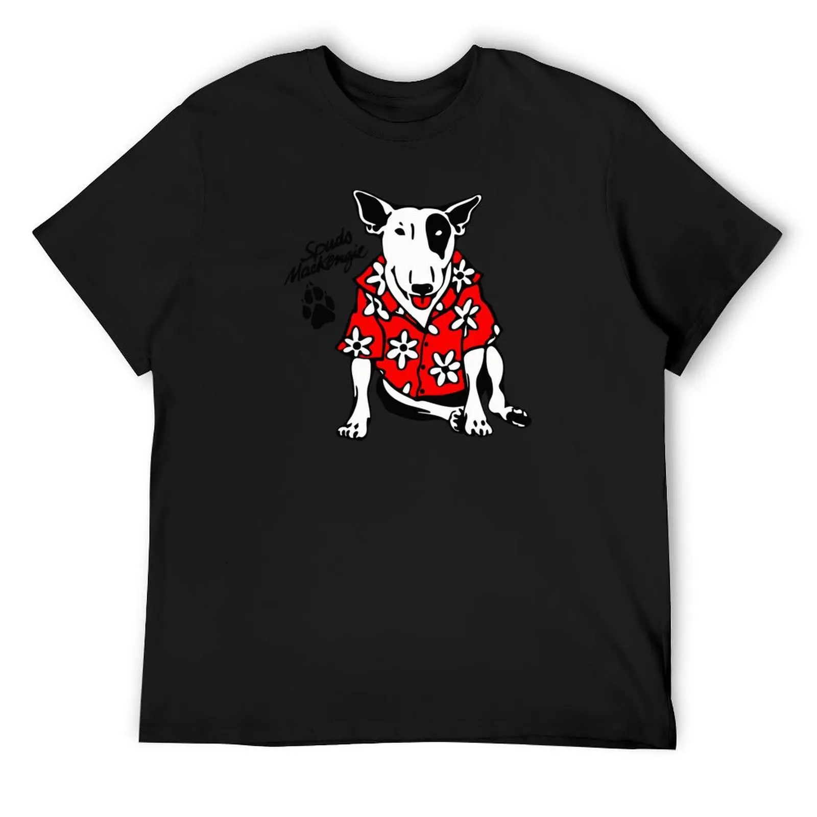 Spuds Mackenzie Classic Youth Graphic Tees Classic Tees For Men Vintage Fabric T-Shirt plus size tops shirts men