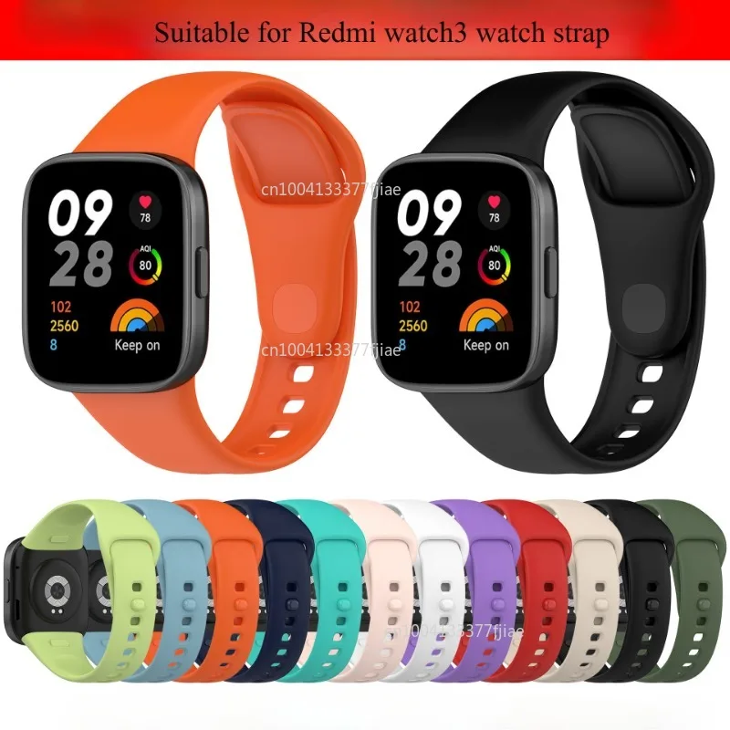 【セール中】公式リストストラップ Xiaomi Redmi Watch 3 アクティブソフトシリコン交換ブレスレットカラーストラップ Redmi Watch 3 リストバンド用