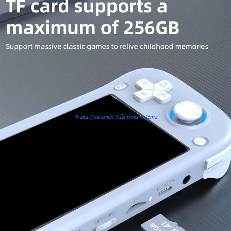 

G7NE Портативная игровая консоль с экраном 4,3 дюйма, классическая игровая консоль с расширяемым хранилищем