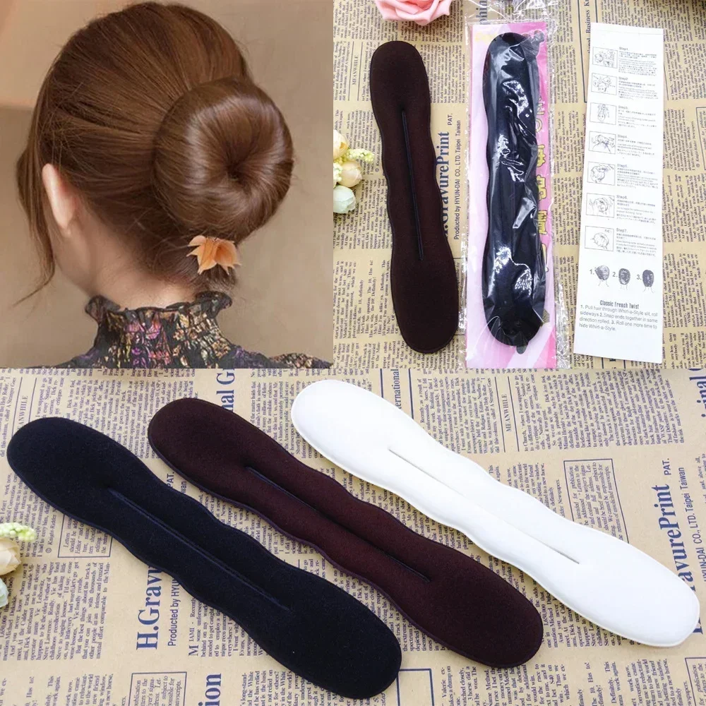 Hair Styling Magic Sponge Clip Foam Bun Curler Hairstyle Twist Maker Tool Hot Sale Fashion Styling Hair Accessories для волос