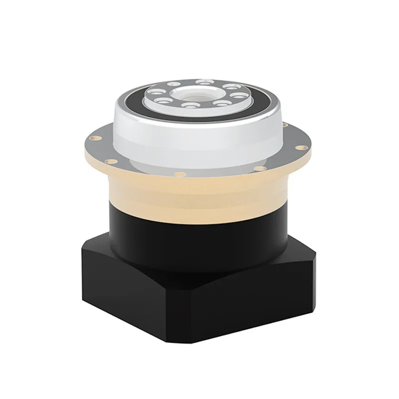 Flange Output High-Precision Planetary Helical Gear Reducer Coaxial Type Conveyor Belt Speed Reducer 10:1 Ratio 3000 RPM