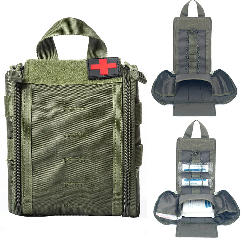 Molle Tactical First Aid Medical Bag  for Backpack Outdoor Emergency Waist Pack EMT Survival Accessories Nylon Pouch Hunting Bag