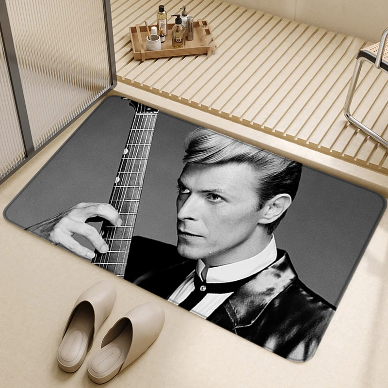 House Entrance Doormat Hallway Carpet David Bowies Living Room Rugs Foot Carpets Bath Rug Floor Mats Non-slip Home Decor