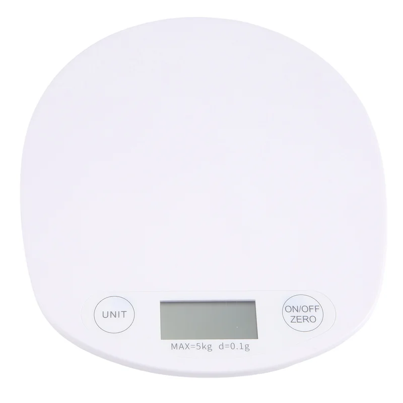 5KG Precision Digital Kitchen Scale Compact & Stylish Led Display Food Cooking Scale For Kitchen Cooking Baking Easy To Use