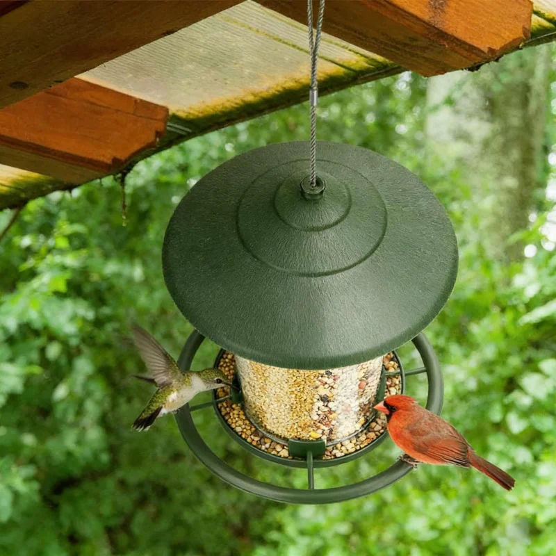 

Bird Feeders Hummingbird Feeder, Hanging Automatic Bird Feeder, Outdoor Garden Landscape Bird Feeding Tool