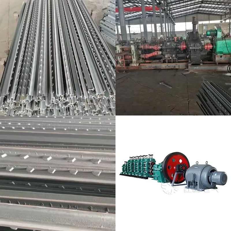 2026 Hot Fence Poles Rebar Fabrication Threading Machine Rolling Mill Cutter Scrap Rolling Mill 3T Per Hour Fencepost Making