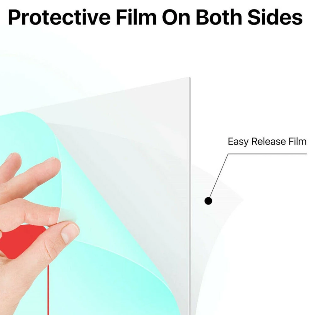 Welding Mask Lens Welding Helmet Anti-welding Slag Solar Automatic Dimming Clear Lens Double-sided Film Mask Lens Group
