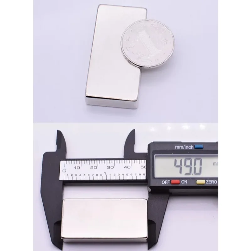 5pcs 50x25x10 Magnets Rectangular Magnets For Office And Tool Storage, Storage Magnet, Map Magnet, 50x20x10mm