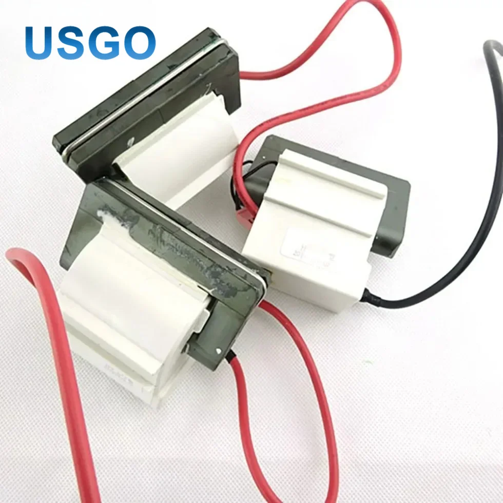 USGO 3Pcs 150W High Voltage Flyback Transformer for CO2 Laser Power Supply Tube Engraving Cutting Machine Engraver