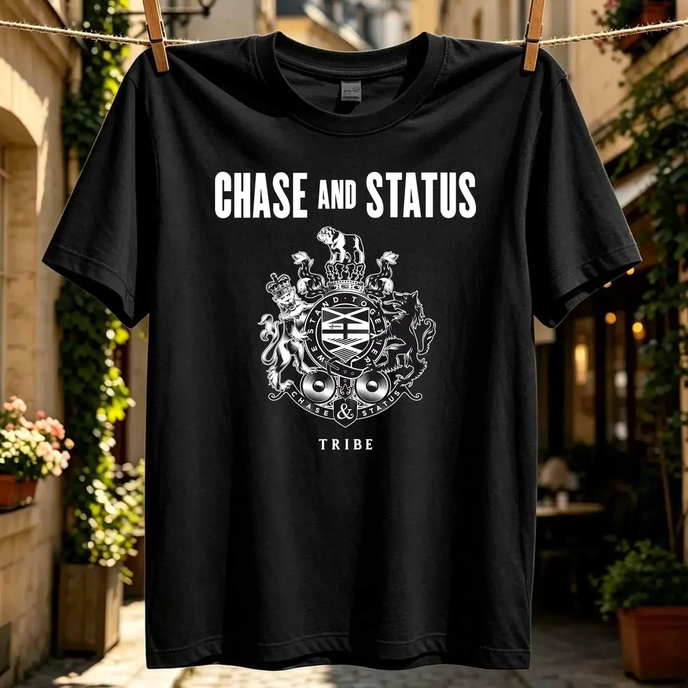 washed T Shirt New Chase Status album Cotton Men All Size vintage Washed homme streetwear Casual Stretched Comfortable graphic