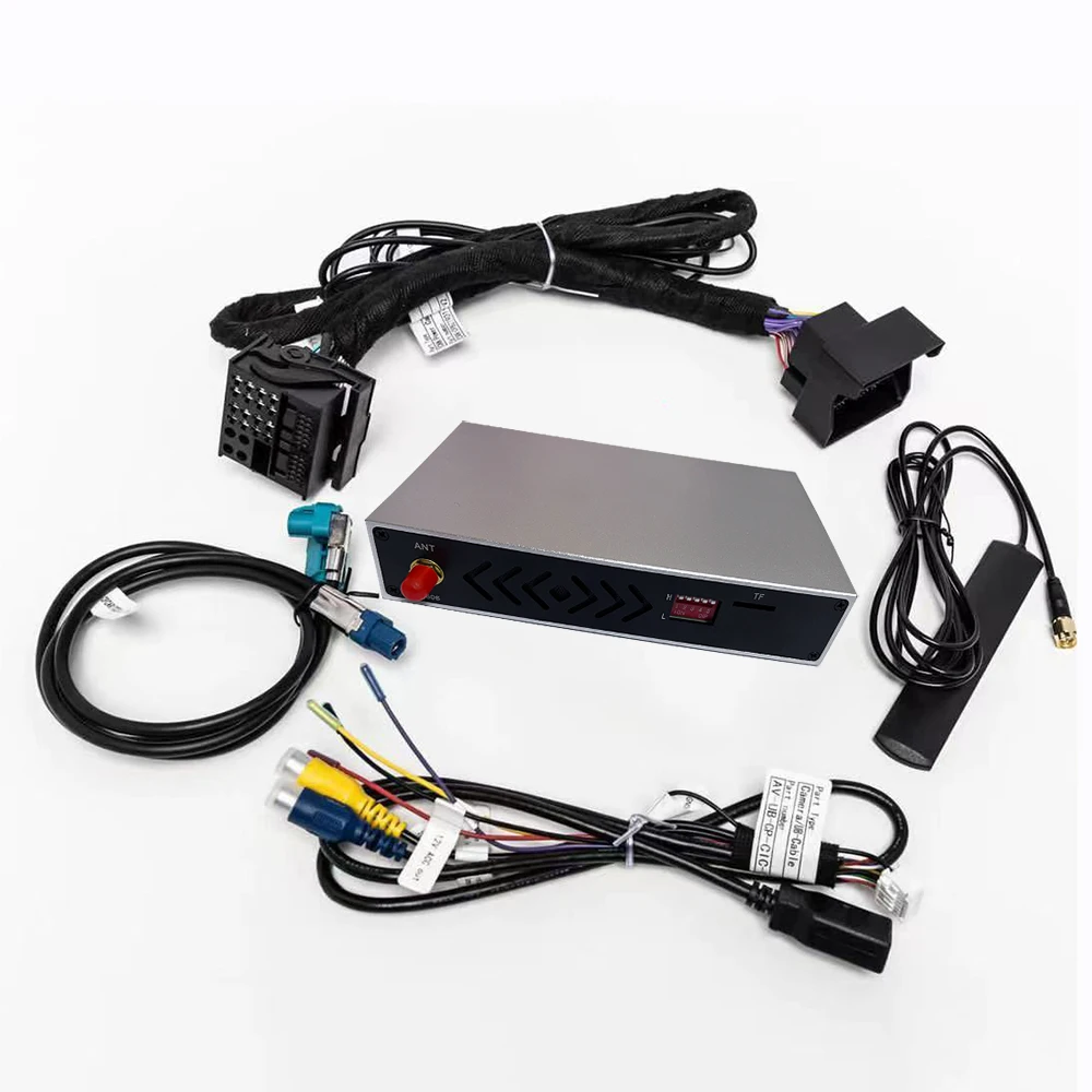 Prepared Wireless  Carplay Android Auto Module Decoder Box for Jeep Renegade 2017-2018 Supports AirPlay Radar Detector Fron