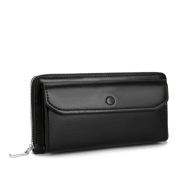 

Мужская деловая сумка из искусственной кожи, кошелек-клатч с несколькими держателями для карт, сумка для денег, аксессуары