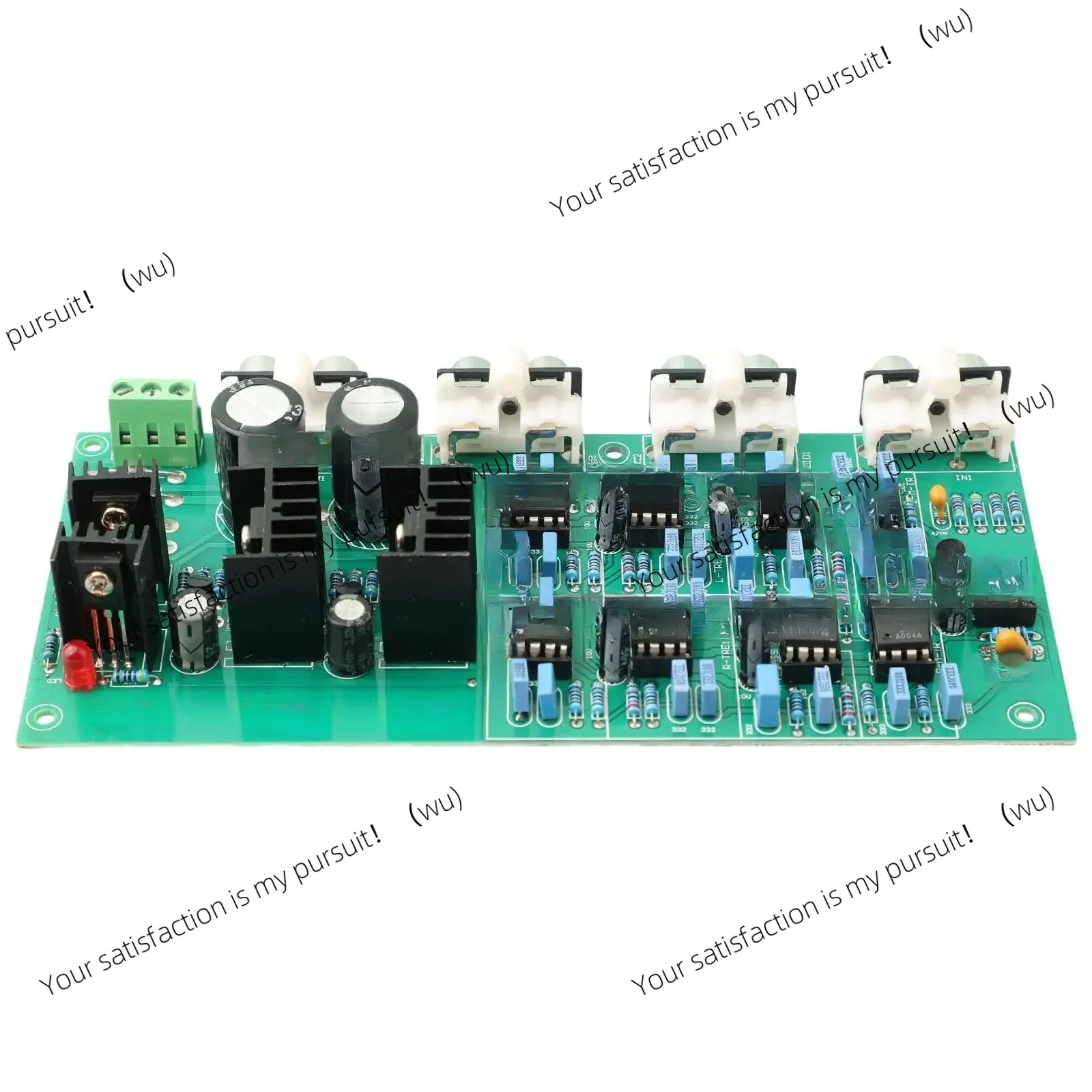 For DIY Audio Projects 1pc Front Electronic 3way Frequency Board Replaceable Crossover Pointadjustment 6-Channel Stereo Output
