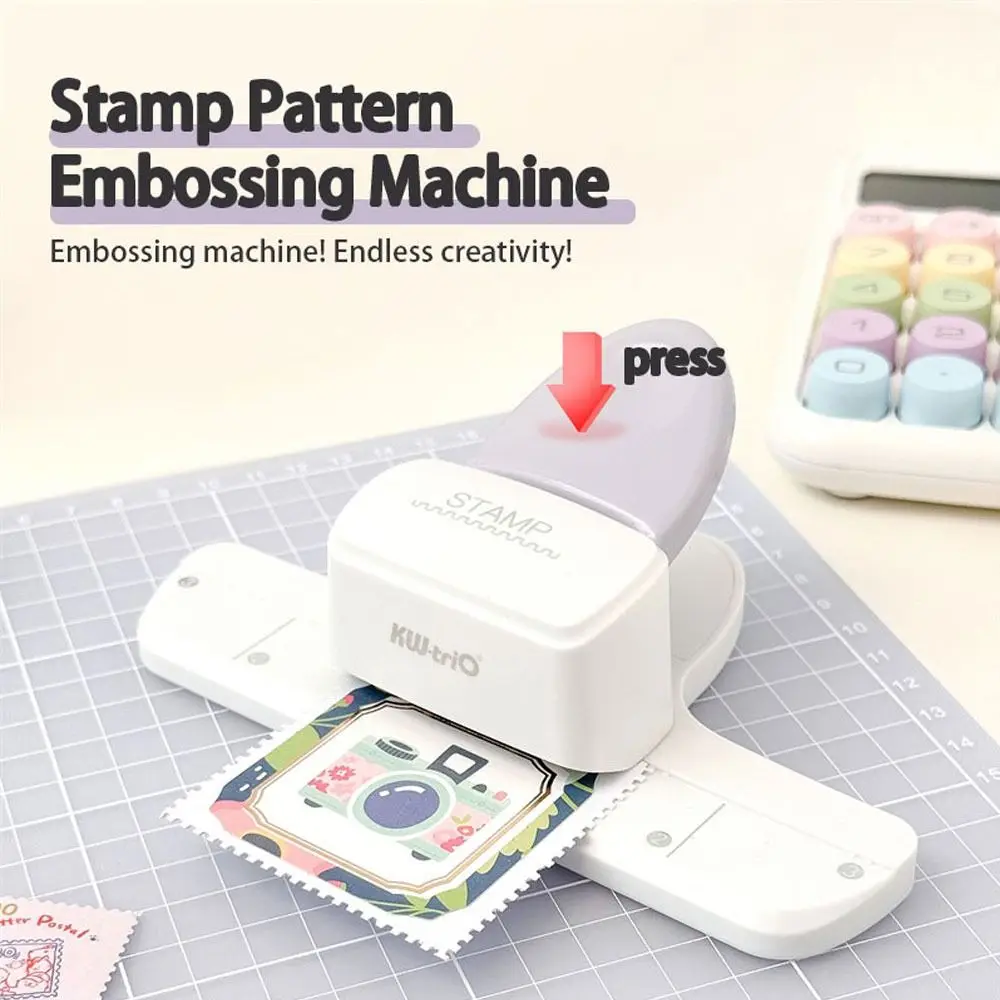 High Quality DIY Stamp Lace Embossing Tool Handmade Scrapbook Notebook Border Punch Machine Decorative Embossing Puncher