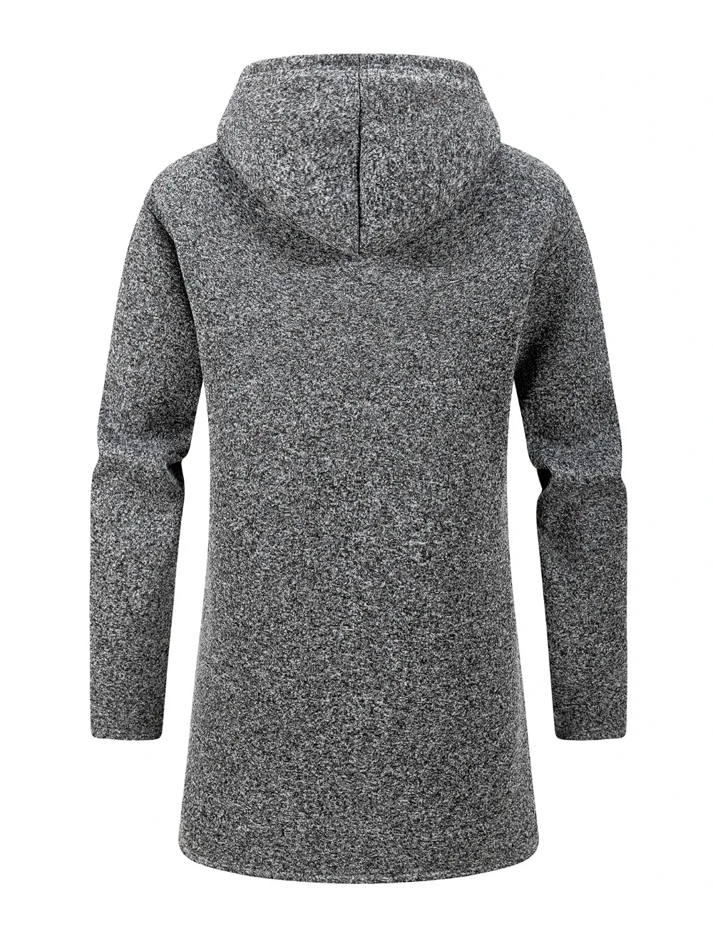 Winter männer Verdickte Hoodies Jacke Im Freien Warm Zipper Langarm Sweatshirts Strickjacke Streetwear Einfarbig Tops Mantel – Detail 9