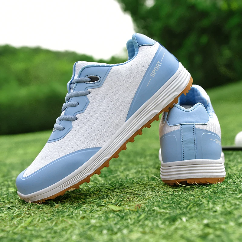 Scarpe da Golf professionali uomo e donna scarpe da Golf antiscivolo leggere e comode scarpe da Golf da allenamento all'aperto taglia 36-46