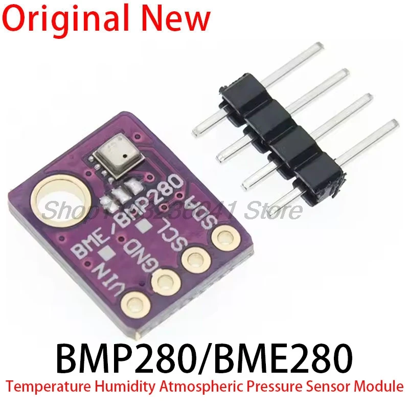 

GY BMP/E280 Датчик температуры и давления воздуха 5 В BME280 I2C SPI 1,8-5 В GY-BMP280-5V Модуль барометрических цифровых датчиков для Arduino