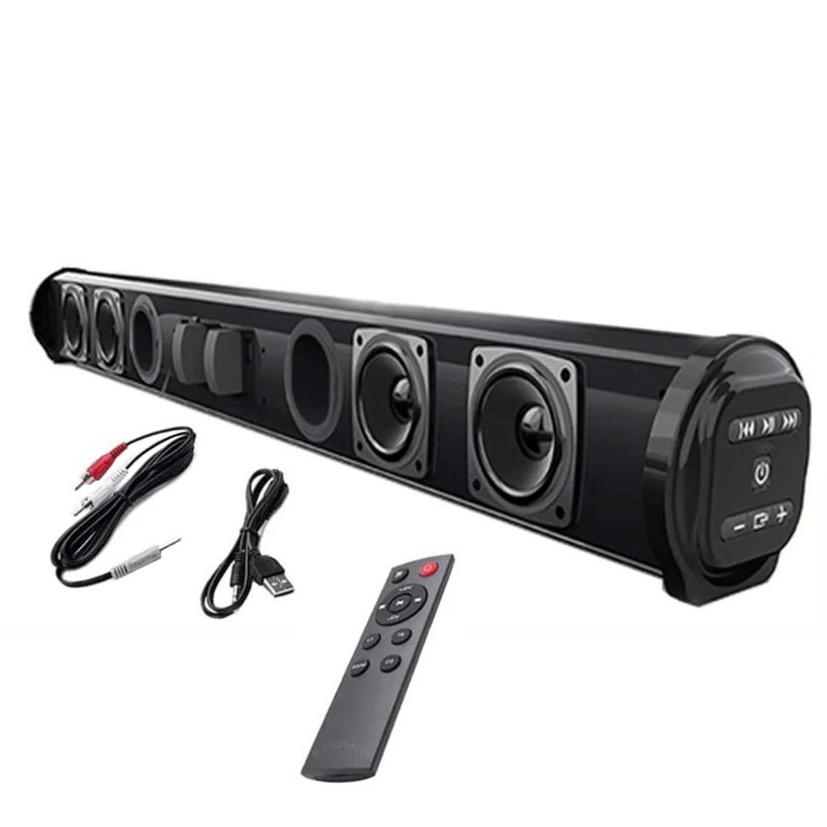 Draadloos Bluetooth Sound Bar-luidsprekersysteem Bekabelde draadloze surround stereogeluidsluidspreker voor thuisbioscoop-tv-projector