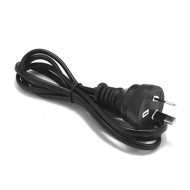 EU US UK AU KR Stecker 100V-240V AC Ladekabel Universelles Stromkabel für Samsung PC Monitor Akkuladegerät Sony LG TV Radio – Detail 3