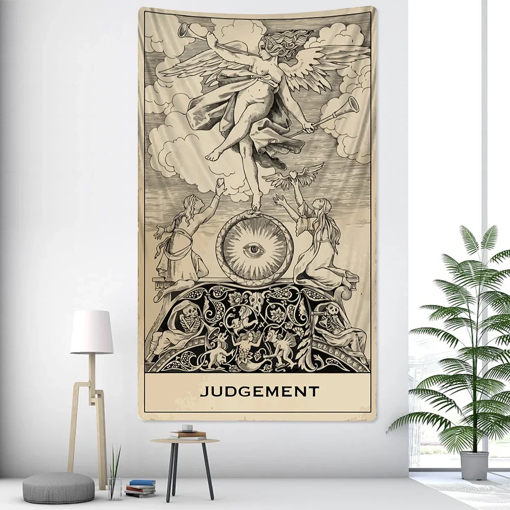 Tarot Divination home decoration witchcraft tapestry Mandala wall decoration hippie, bohemian decoration