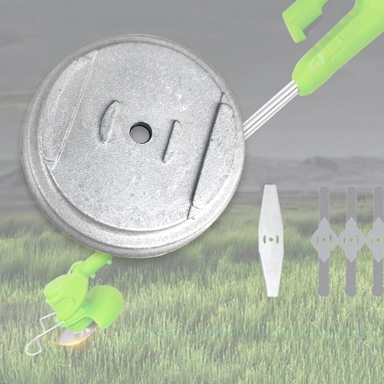 Electric Lawn Mower Blade Base Fine Workmanship Sturdy Easily Install Replacement for Lawn Mower Grass Trimmer Home Brushcutter