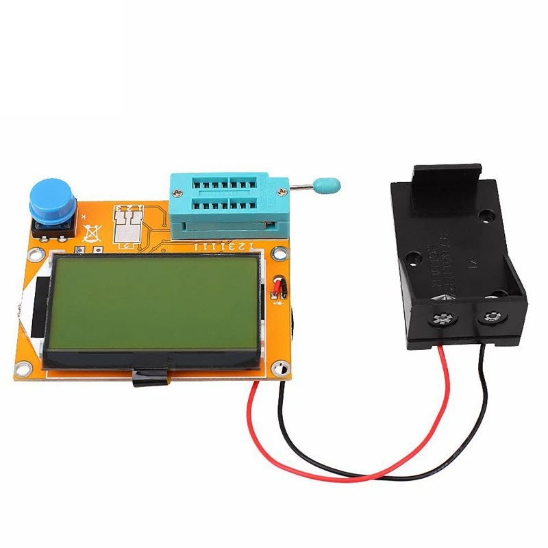 LCR-T4 Multifunctional Transistor Tester Capacitor Resistor Diode Triode Thyristor Double Diode Thyristor Tester-FABY