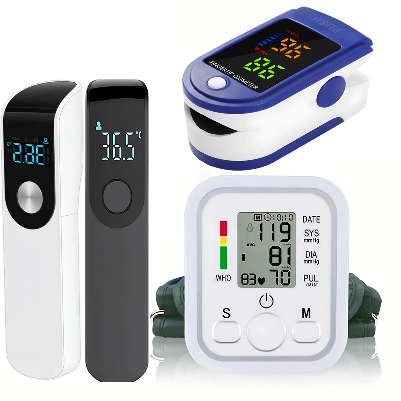 Medidor de presión arterial de brazo Digital, brazalete, tonómetro de presión automático médico, tensiómetro, medidor de pulso de ritmo cardíaco, Monitor BP saludable