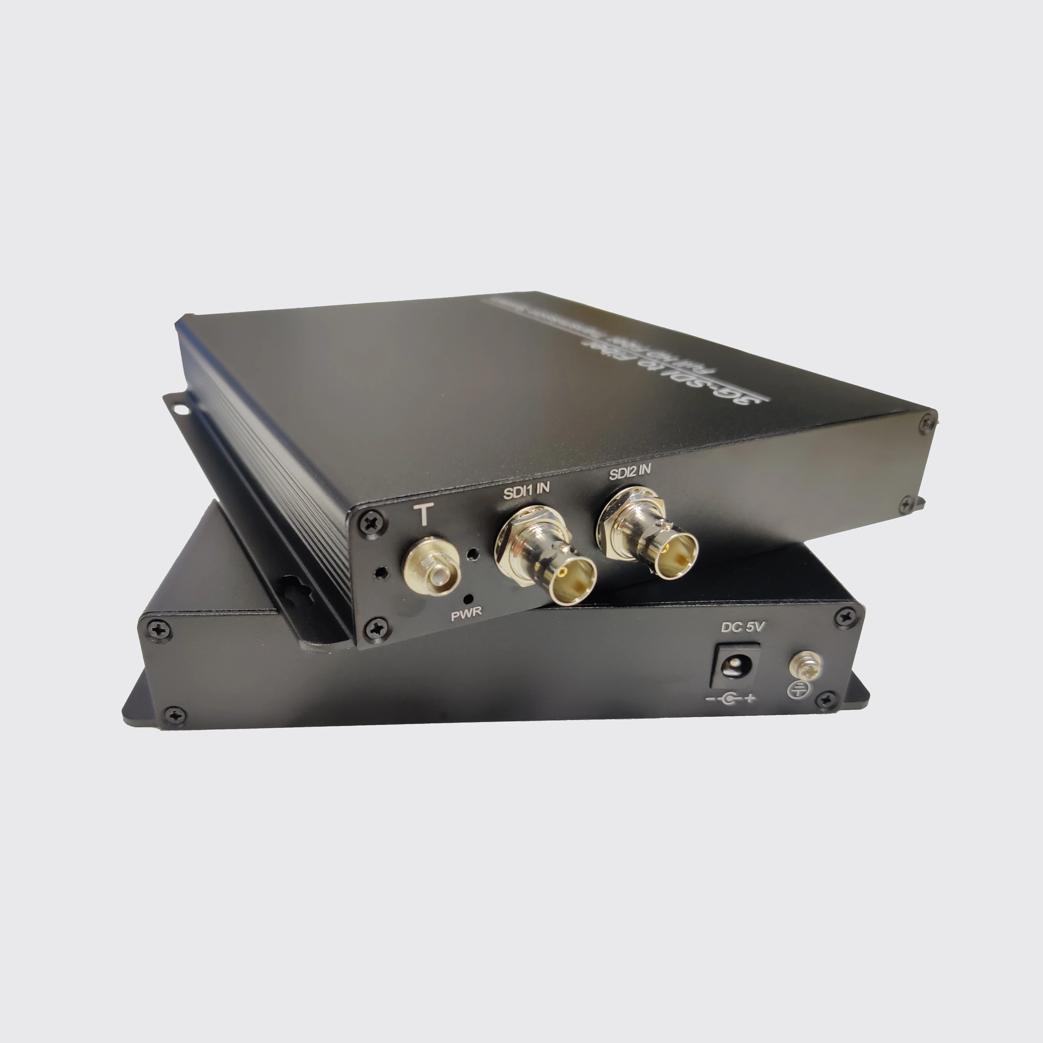 ho-link 2 Channel 3G-SDI Video Signal 20KM Transmission Over Optical SDI Fiber Converter