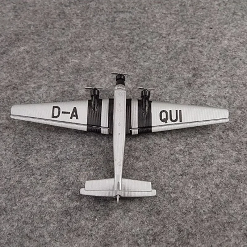 Escala 1/250 alas del diablo de la Lufthansa alemana-Junker Ju52 miniatura de Metal fundido a presión modelo de avión colección de recuerdos juguete para niños