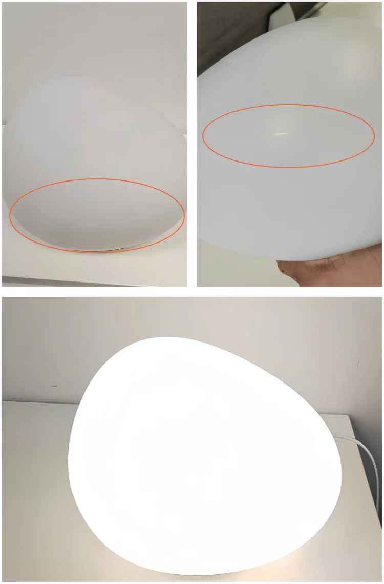 Cobblestone Night Light Modern Minimalist Atmosphere Table Top Decorative Lamp Romantic Desk Bedside Table Lamp