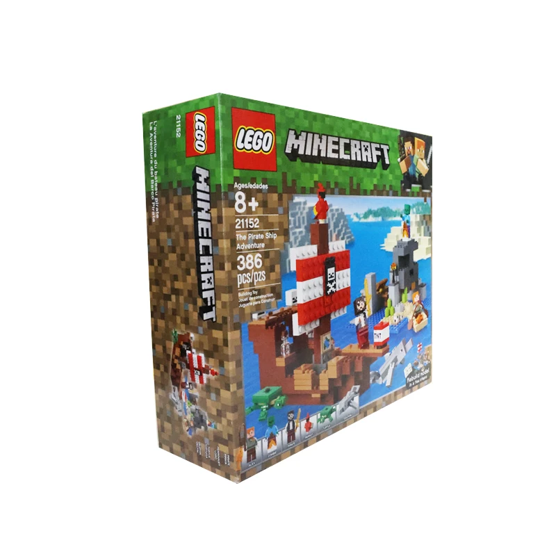 LEGO 21152 Minecraft The Pirate Ship Adventure Building Kit