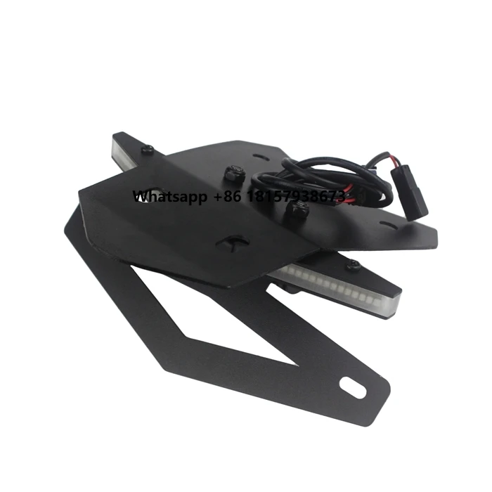

Motorcycle Fender Eliminator License Plate Bracket LED Taillight Turn Signals for Ducati Monster 797 Super Sport 939 939S 17-19