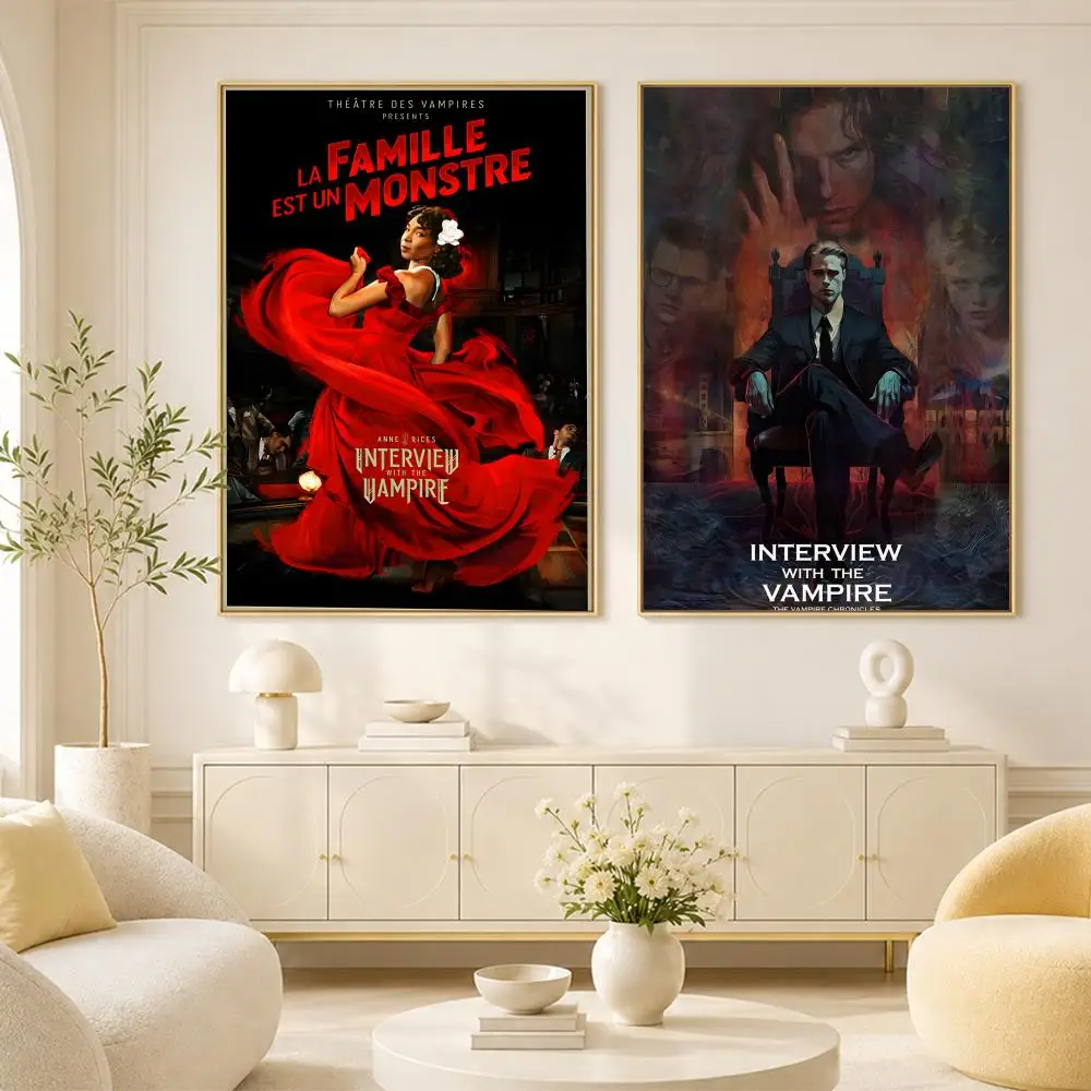 Interview With The Vampire Poster Room Home Decoration Interior Wall Art Printing Garage Posters Gift