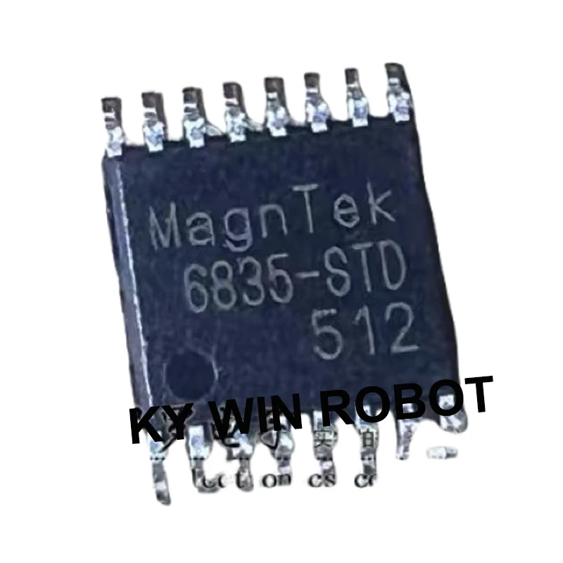 

1PCS/LOTS MT6835GT-STD Position Sensor 6835 21-bit High Resolution High Accuracy Magnetic Angle Encoder