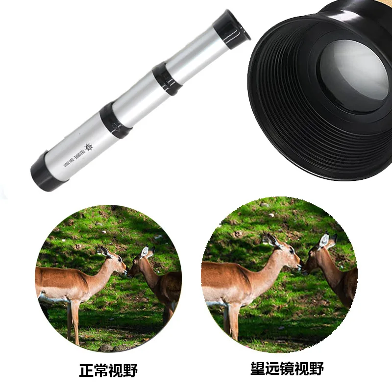 Pirate Monocular Telescope Children's Portable Telescope Telescope Pirate Theme Party Props