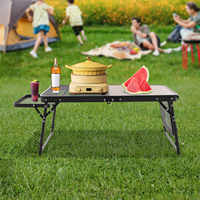 Portable Camping Table Height Adjustable Foldable Multifunctional Table